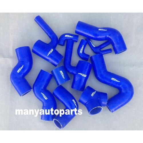 SILICONE BOOST HOSE KIT FOR AUDI S4/A6 B5 2.7L BI-TURBO 1997-2001 1998 99 00 01 BLUE