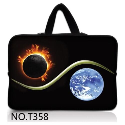 Earth and Sun Laptop Bag 13 For MacBook Air 13 Case Laptop Sleeve Cover 11 13 15 inch Computer Case For Mac Book Pro