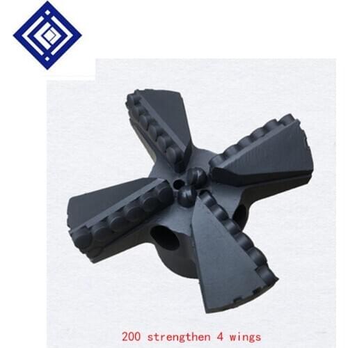 Enhanced Version 3 wings 4 wings indent PDC Diamond Compact Coring Water Well And Rock Drill Bit Ball sheet