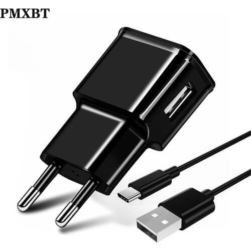 USB Charger Fast Charge 2.0 For Samsung Galaxy S10 E S8 S9 Plus Devices EU/US Wall Plug USB Type C Cable Adapter Quick charging