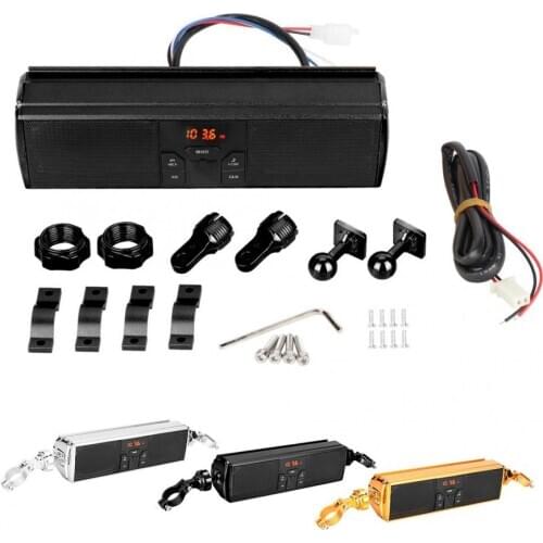Motorcycle Modification Handle Bar Audio System Anti-Side Water-Proof Sound System