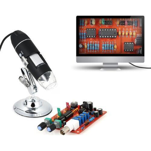 1000X 1600X USB Microscope Handheld Portable Digital Microscope Magnifier Electronic Stereo Endoscope Camera 0.3MP CMOS Sensor