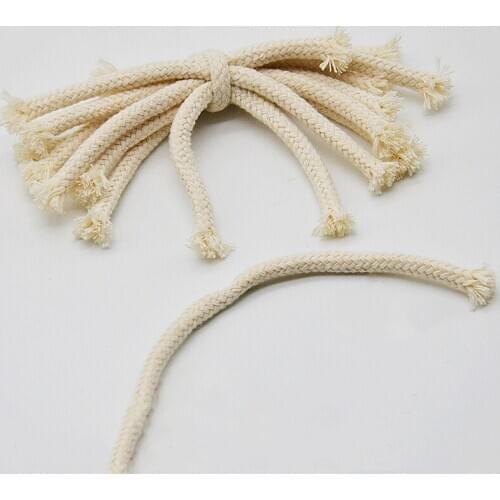 5pcs 15cm Round cotton wick Teaching Equipment Alcohol lamp Burner Wick Chemical Laboratory Supplies