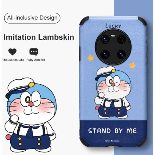 ASINA Imitation Lambskin Case For Huawei Mate 40 30 20 Pro Shockproof Cute Cover Capa For Huawei Honor 30 20 10 9x 9a Cute Cat