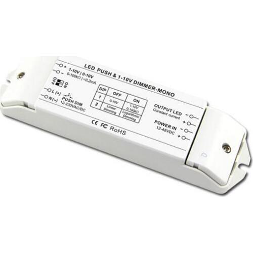 BC-331-CC;0/1-10V Dimming Driver;DC12-48V input;1 output channel,constant current 350mA,700mA,mx 2700mA