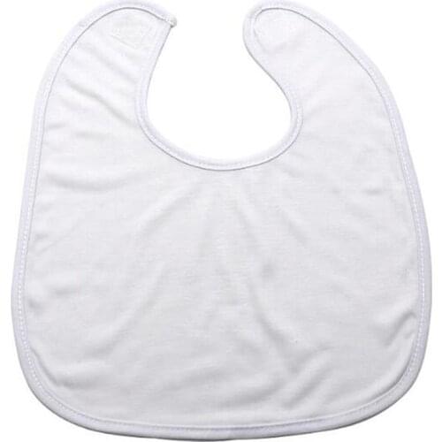 10pcs Sublimation DIY Blank Baby Bib Handkerchief for Thermal Transfer Press Machine The Scarf