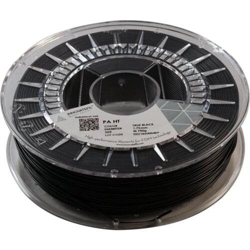 INNOVATEFIL PA HT, 1.75mm, TRUE BLACK, 750g Smart Materials 3D printing filament