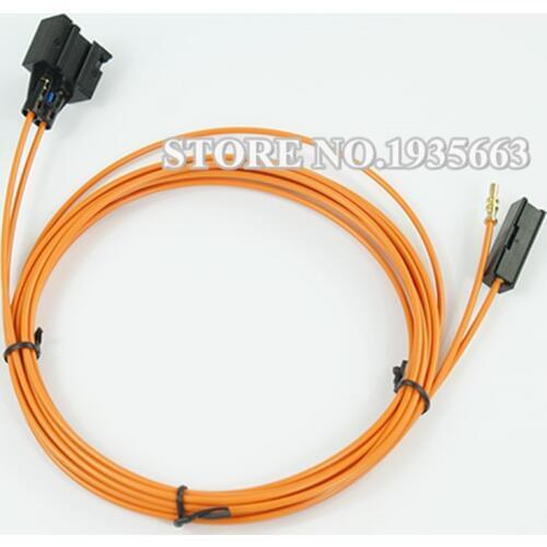 MOST Fiber Optic Cable Female & Break Cable Connector For Audi BMW Benz etc. 100cm Car Accessories Interior Car Decor Car Trim