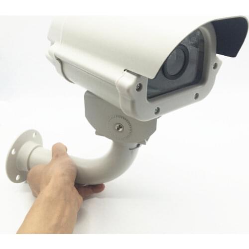 6 Inch Indoor Outdoor Enclosure CCTV Replacement Aluminium Alloy Cover Surveillance Cameras Security Protect Housing & Bracket