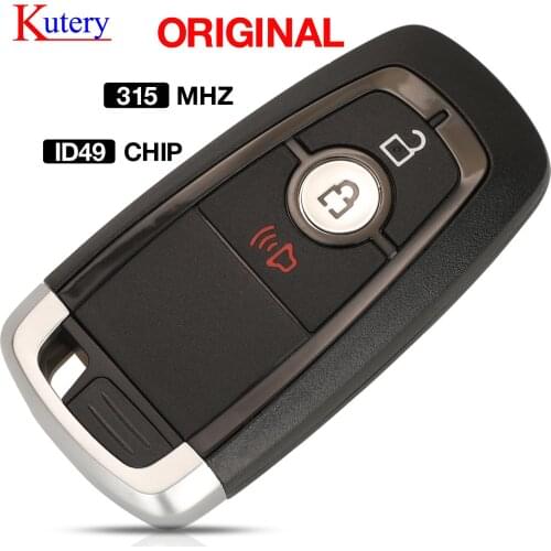 Kutery Original Factory FCCIDM3N-A2C93142300/M3NA2C931423 3BTN Remote Control Key 315MHZ ID49 Chip For Ford EcoSport Ranger