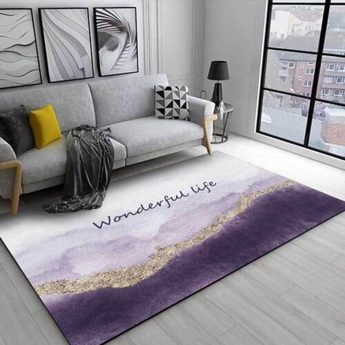 Fashion Nordic Minimalist Ins Light Luxury Ink Phnom Penh Kitchen Living Room Bedroom Bedside Carpet Floor Mat Customization