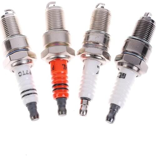 Motorcycle 3-electrode alloy spark plug F7TC/F5TC Spark Plug For GX120 GX160 GX200 GX240 GX270 GX340 GX390 Generator motorcycle