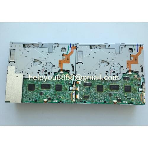 Original new 6 Disc cd changer mechanism for Volvo XC60 XC90 HU-850 V50 C30 6CD16W Subru Forest Chrysler Honda Dodge CD player