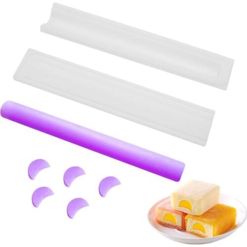 Heart Silicone Soap Mold DIY Melt Pour Soap Making Cold Process Handmade Tool Tube Mould Mini Moon Silicone Column Mold #BL1