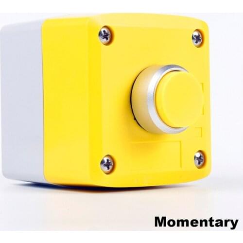 Extended button Momentary button switch+button BOX GOB-1A-11H IP65 Suitable for harsh environment