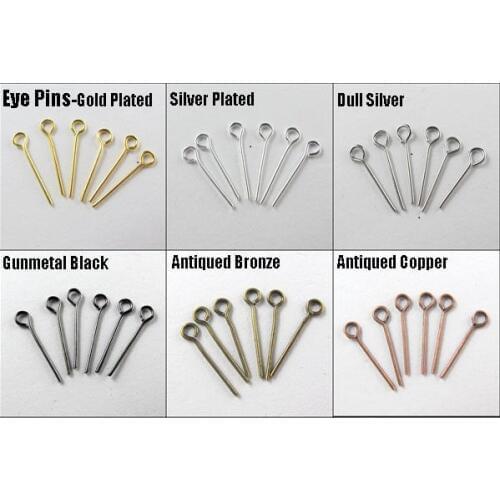 16mm New Head Pins / Eye Pins Connectors Craft DIY