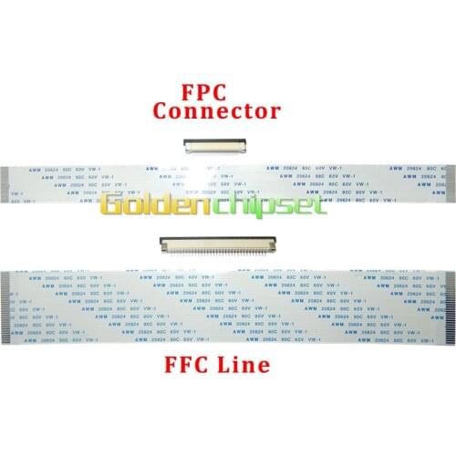 200mm FFC Cable 32Pin 0.5mm Pitch +FPC Connector for PEB-1 Expansion board RT809F Programmer IT8587 IT8585E