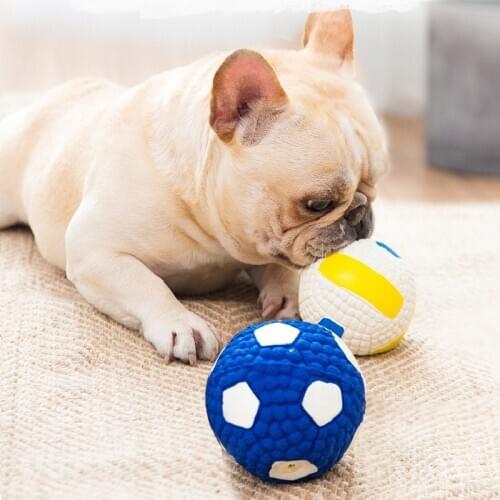 2021 new Cleaning Teeth Squeaky Interactive Cartoon Animal toy ball Shaped Dog Toy Pet Training Products Pet Chew Toys