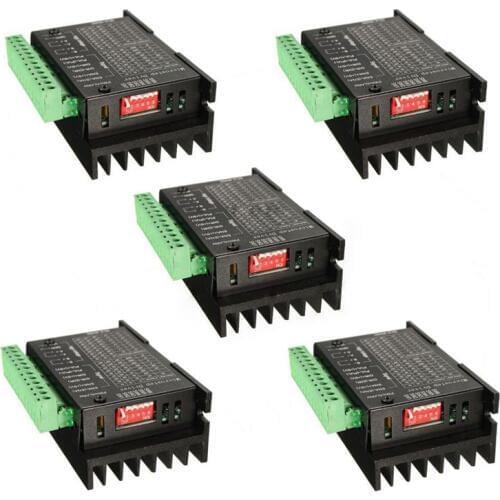 5PCS CNC Single Axis 4A TB6600 Stepper Motor Drivers Controller