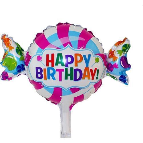 50pcs mini candy film balloon Inflatable Foil Balloons Wedding Banquet baby birthday party decoration supplies wholesale