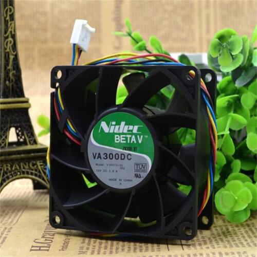 Nidec BETAV VA300DC V35072-35 12V 0.9A 8cm 80*80*38 chassis fan