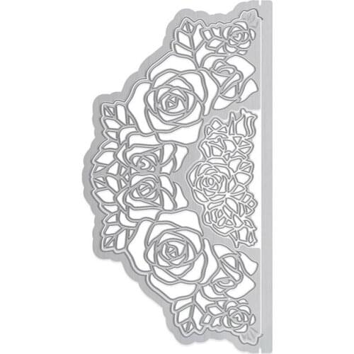 Flower Lace Edge Metal Cutting Dies Stencils for DIY Scrapbooking Photo Album Decorative Embossing Paper Card Crafts Die Cut