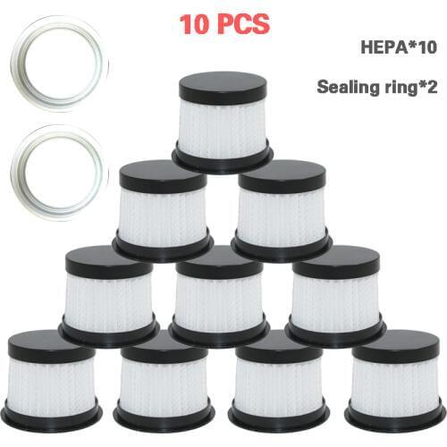 6/10 PC Filter Spare Parts For Xiaomi Deerma Vacuum Cleaner CM810 CM300S CM400 CM500 CM800 CM900 HEPA Accessories