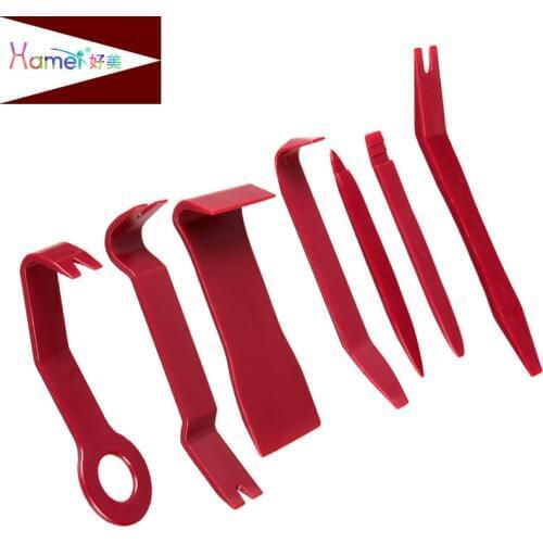Hamei Good Quality 7 Pieces Auto Trim Removal Car Audio Installation Tools Dismantle Instrument Door Panel Interior Trim Outlet