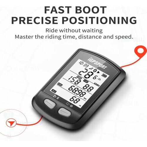 IGPSPORT IGS10S Cycling Computer ANT+ Bluetooth 5.0 Wireless Sports GPS Odometer Waterproof IPX6 Road MTB Bicycle Speedometer