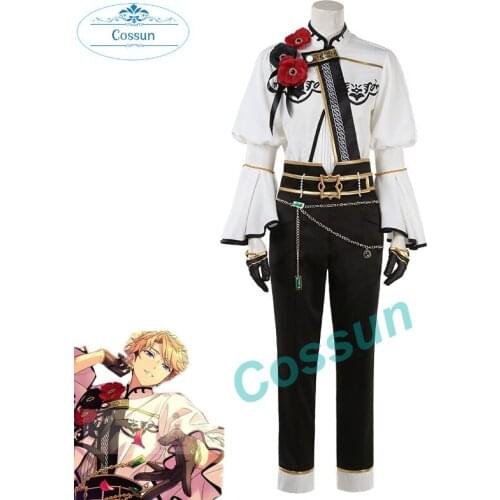 Game Ensemble Stars Knights Cosplay Costumes Tsukasa Leo Izumi Ritsu Arashi Suit Fancy Halloween Carnival Uniforms Custom Made