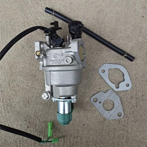 173F 177F CARBURETOR W/ SOLENOID AUTO. CHOKE VALVE FOR HONDA GX240 GX270 3.5KW EC 3800 4000 GENERATOR CARB 4KW CARB ASY PARTS