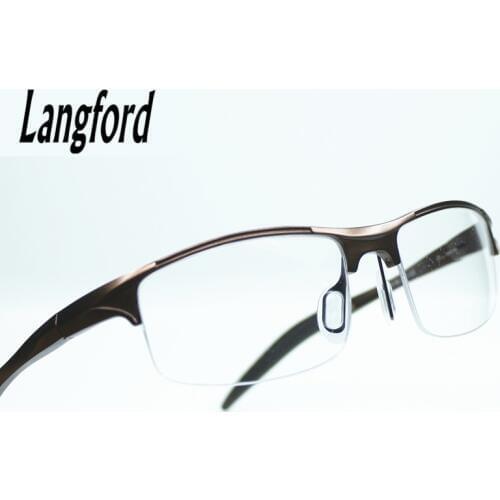 Cool mens optical glasses frames stylish spectacle frames designs Fashionable styled streamline eyeglasses spring hinge