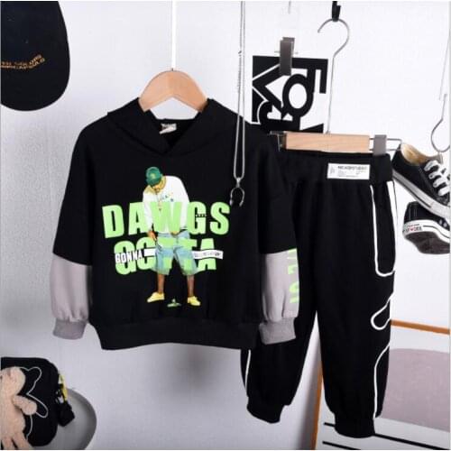 Baby Clothes Suits Casual Baby Girls Boys Clothing Sets Children Suits Clothes 2 Pieces Sweatshirts Sports Pants Kids Set 2-7Y