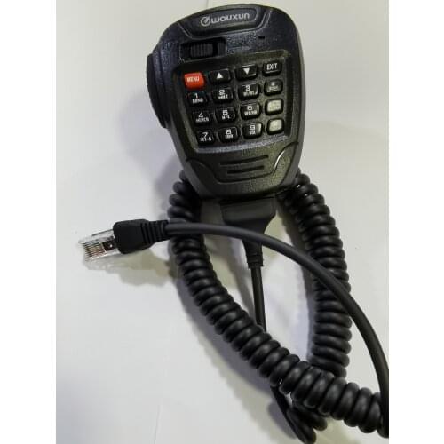 WOUXUN KG-UV9A Mic Microphone for Car Mobile Radio KG-UV920P Transceiver