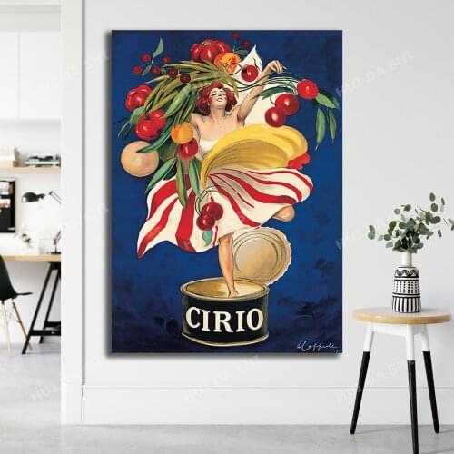 Cirio Tomatoes Wall Art, Cirio Tomato Poster, Cirio Tomatoes Print, leonetto cappiello Italian Vintage Poster, Food Wine Art