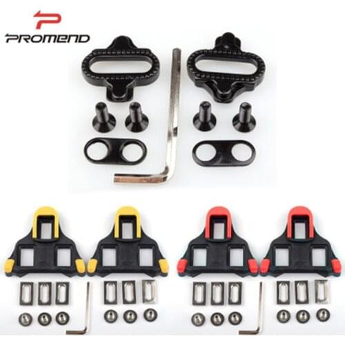 PROMEND New Road Bike Shoe Lock Shoe Cleat R07 Self-locking Pedal Cleat SPD Card Pedal Riding Parts Bicycle Accessories Plastic