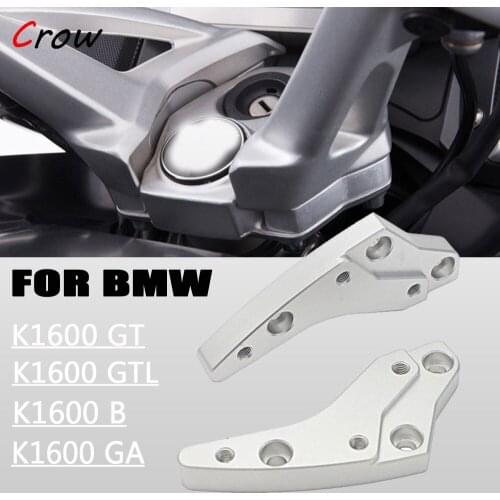 For BMW K1600GT K1600GTL K 1600GT 1600GTL K 1600 GT GTL 2011-2019 2018 2017 2016 2015 2014 Motorcycle Handlebar Riser Silver