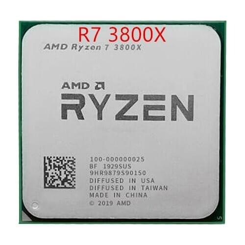 AMD Ryzen 7 3800X R7 3800X 3.9 GHz Otto-Core Sedici-Thread di CPU Processore 7NM L3 = 32M AM4