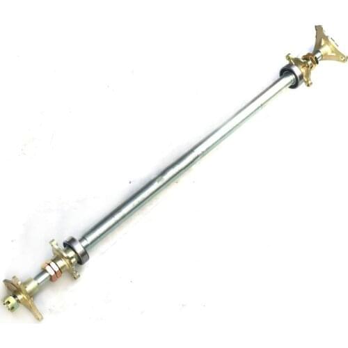 Self-made 168CC Four-wheel Drift Kart Accessories Rear Axle Suspension Assembly Flange Seat Bearing Seat 87CM