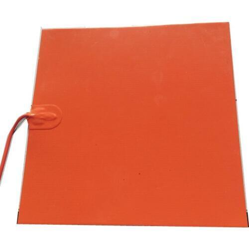 Silicone 3d Printer Heated Bed 400mm x 400mm 24v 450W With 3M PSA NTC 100K Thermistor Heating Pad