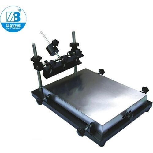 SMT Manual PCB Stencil Printer / PCB Printing Machine