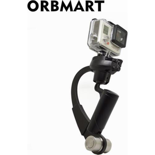 ORBMART Camera Stabilizer Handheld Curve Selfie Stick For GoPro Hero 7 6 4 3+ 3 2 Xiaomi Yi SJCM SOOCOO Sport Action Camera