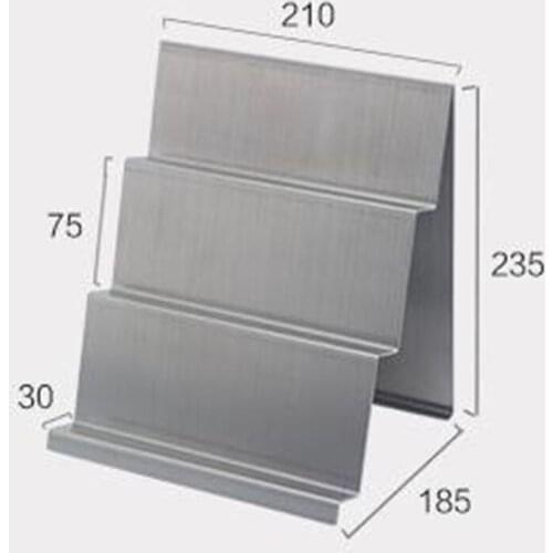 Stainless Steel Handbag Purse Display Rack Wallet Holder Purse Bracket For Table Display Desk Glasses Storage Rack Stand Metal