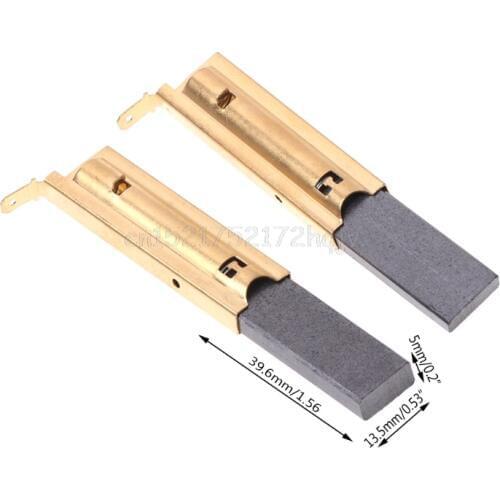 2Pcs/set Washing Machine Motor Carbon Inserts Brushes L94MF7 For Siemens 5x13.5 O18 dropship