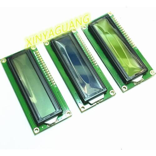 1PCS LCD1602 1602A LCD Module screen 16x2 Character LCD Display Module 1602 5V Yellow green screen / Blue screen / White screen