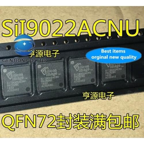 5PCS SII9022ACNU SIL9022ACNU SII9022 QFN72 HDMI chip in stock 100% new and original
