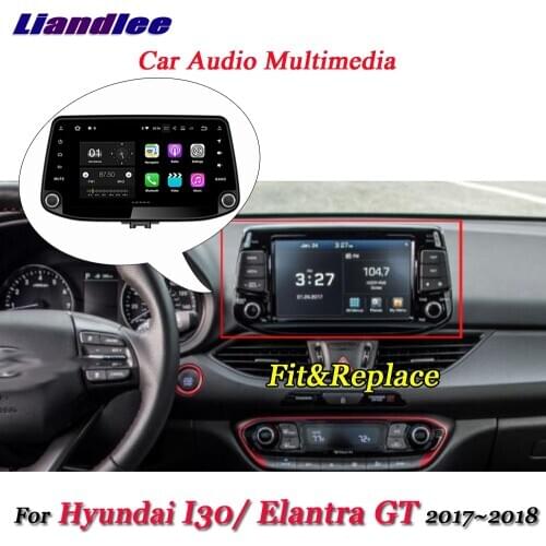Car Android Multimedia System For Hyundai I30/Elantra GT 2017-2018 Stereo Radio Video Player Wifi GPS Navigation