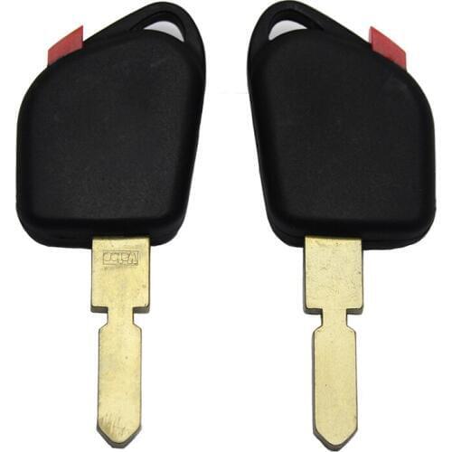 Uncut Blade No Chip Transponder Key Shell Fob Key Case Cover For Citroen 408 Case Cover Replacement With Logo