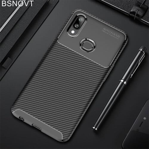 For Samsung Galaxy A10S Case Soft Silicone Slim Carbon Fiber Anti-knock Case For Samsung Galaxy A10S Cover For Samsung A10S Case