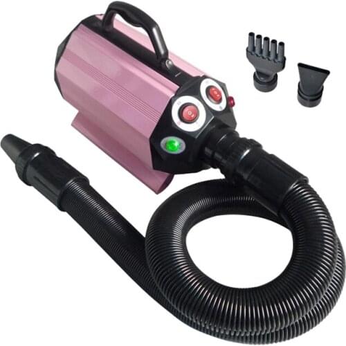 Pet Hair Dryer Cat Grooming Brush High Velocity Pet Blower Adjustable Speed Blow Dryer Heater for Dog Hair Water Blowing Machine